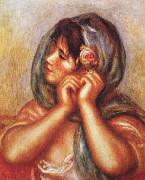 Pierre Renoir Gabrielle with Rose oil painting picture wholesale